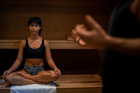Revitalize your body with temperature exposure and breathwork during the Viking Sauna Ritual
